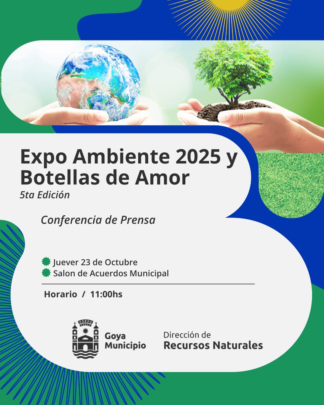 PRESENTAN LA 5ª EDICIÓN DE LA EXPO AMBIENTE 2025 Y BOTELLAS DE AMOR