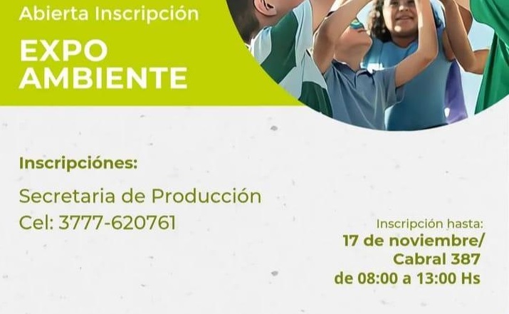DIRECTORA DE RECURSOS NATURALES Y AMBIENTE DEL MUNICIPIO, ADRIANA GÓMEZ ARIZAGA, INVITÓ A 3ª EXPO AMBIENTE EN GOYA