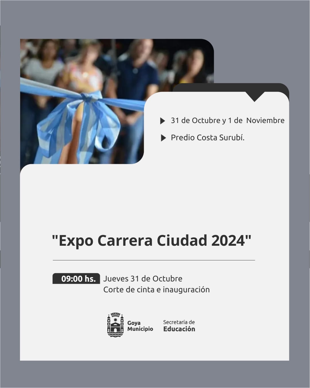 EXPO CARRERA CIUDAD 2024: Multiespacio Ferial “Costa Surubí”