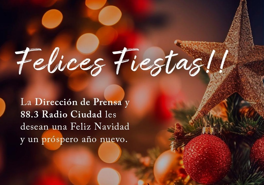DIRECCIÓN DE PRENSA AUGURA UNA FELIZ NAVIDAD