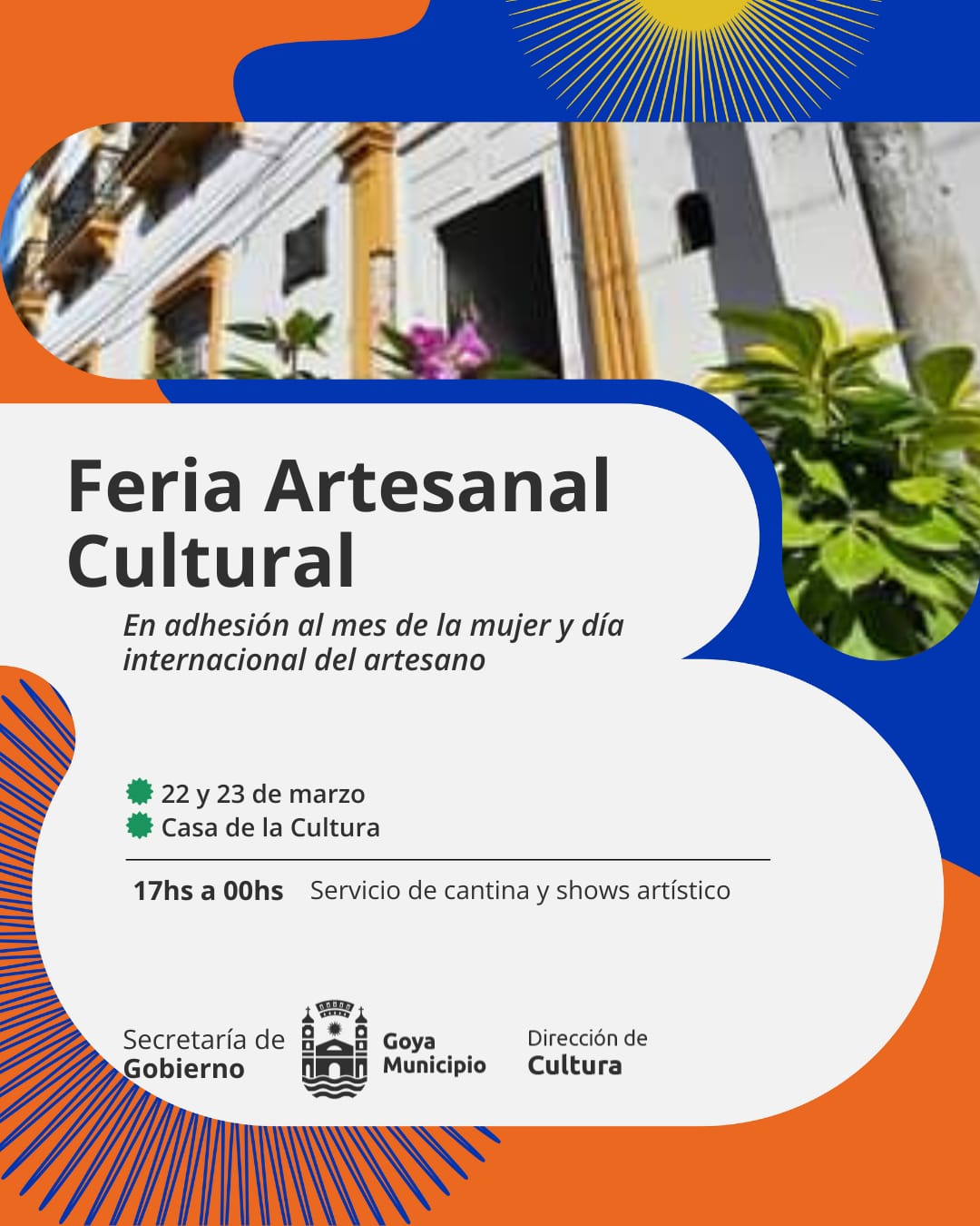 Este fin de semana: OS DEMONIOS ANIMARÁ FERIA ARTESANAL CULTURAL EN CASA DE LA CULTURA