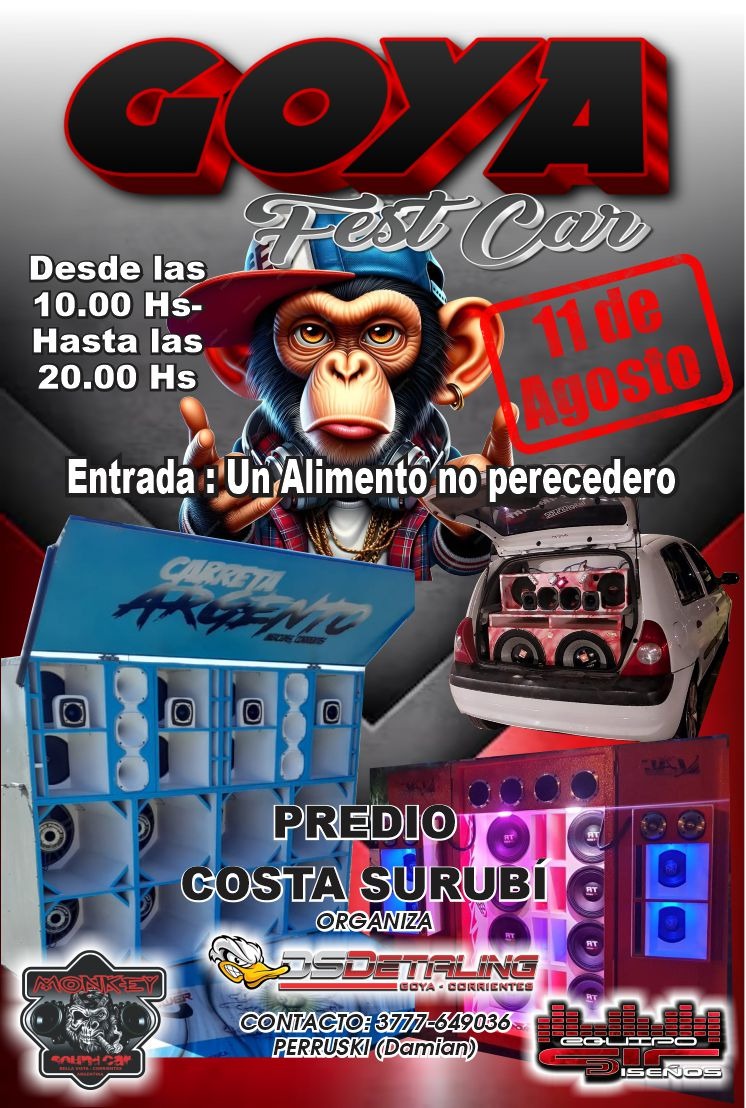 ESTE DOMINGO, LLEGA EL FEST CAR GOYA
