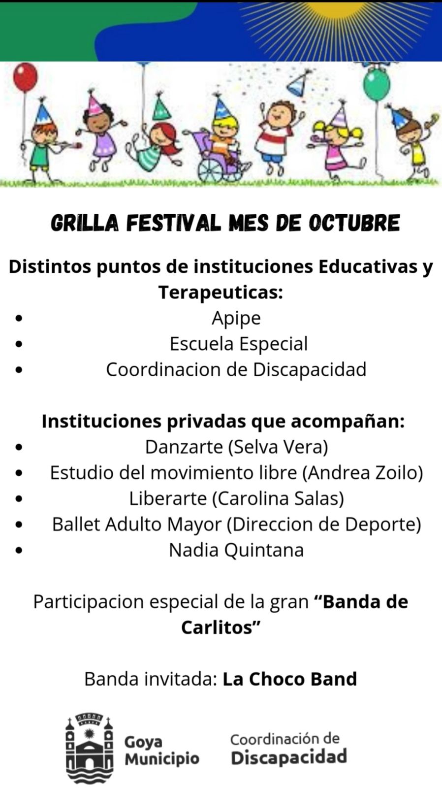 OCTUBRE, MES DE LA PLENA INCLUSIÓN: LIZA KAMMERICHS INVITA A VIVIR EL FESTIVAL EN PLAZA MITRE