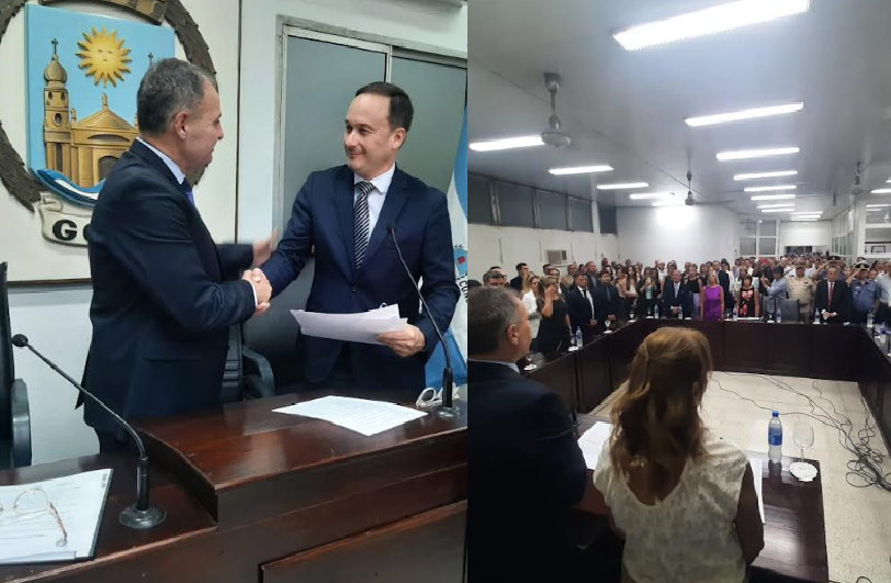 JURARON LOS CONCEJALES ELECTOS Y EL NUEVO SECRETARIO DEL CONCEJO DELIBERANTE DE GOYA
