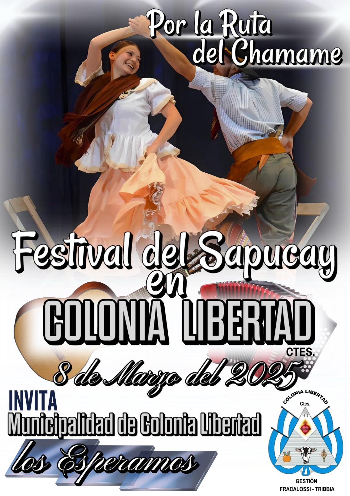 FESTIVAL DEL CHAMAMÉ EN COLONIA LIBERTAD