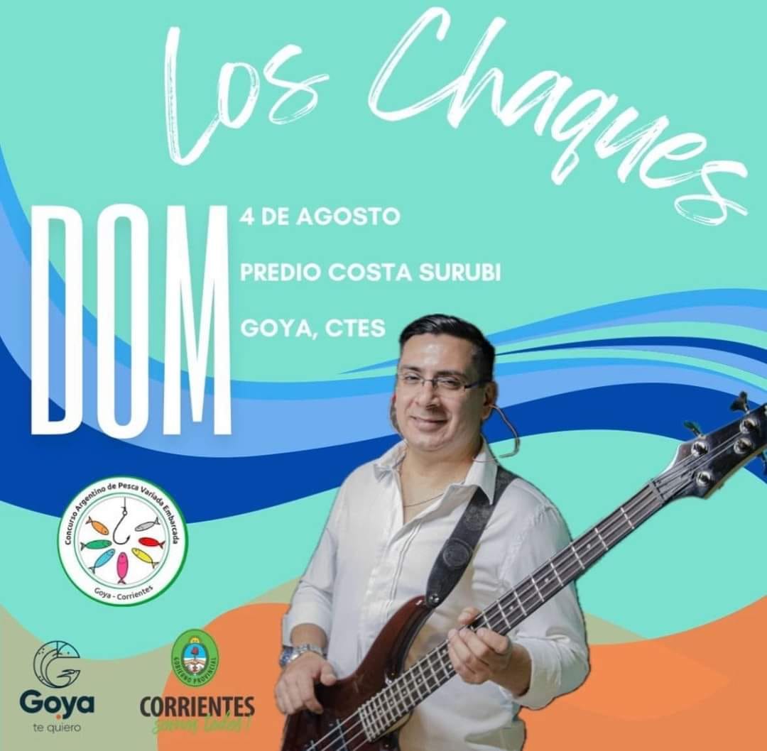 DEL CONCURSO ARGENTINO DE PESCA VARIADA DE GOYA RAÚL “PIRU” ENRÍQUEZ ANUNCIA A LOS TIPITOS, LOS CHAQUES, BOCHA SHERIDAN Y MAS