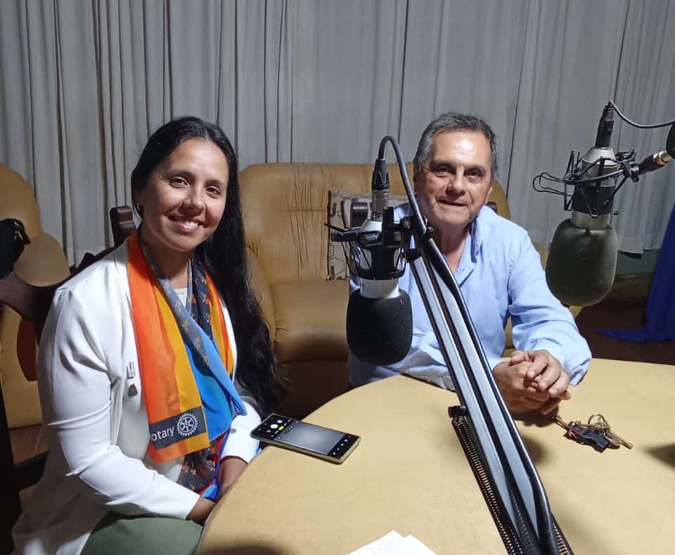 EL ROTARY CLUB GOYA RECIBIÓ AL GOBERNADOR DISTRITAL