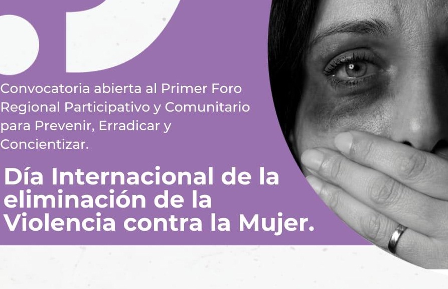 JORNADAS DE REFLEXIÓN EN COSTA SURUBÍ, PARA CONMEMORAR EL DÍA DE LA NO VIOLENCIA CONTRA LA MUJER