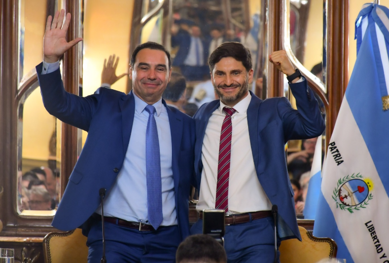 Valdés y Pullaro firmaron un convenio para avanzar en la conexión entre Bella Vista y Villa Ocampo