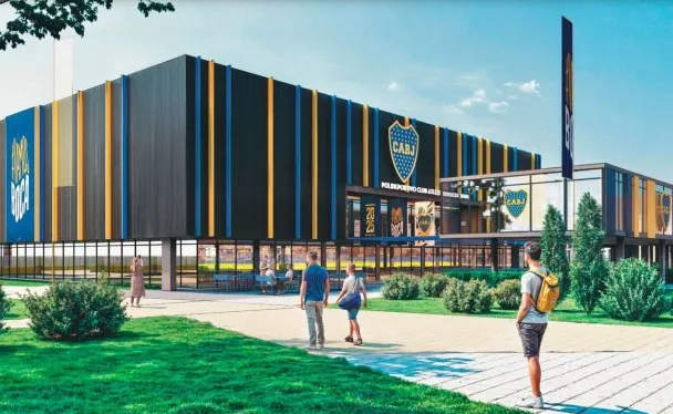 Boca avanza con la construcción de un microestadio en Casa Amarilla