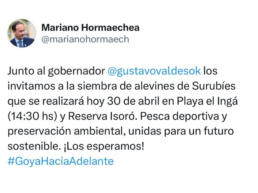 Siembra de Alevines de Surubí: Un compromiso con la preservación en la Fiesta Nacional del Surubí