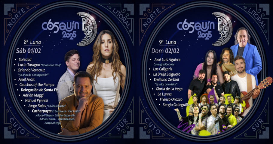 Llega a su fin la 65° edición del Festival Nacional de Folklore de Cosquín