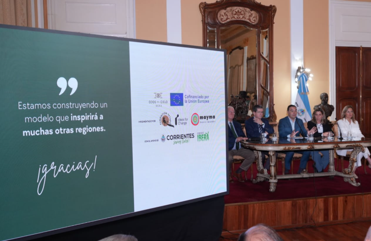 LA PROVINCIA APOYARÁ UN PROGRAMA PARA MONITOREAR EL IBERÁ CON DRONES Y PREVENIR INCENDIOS