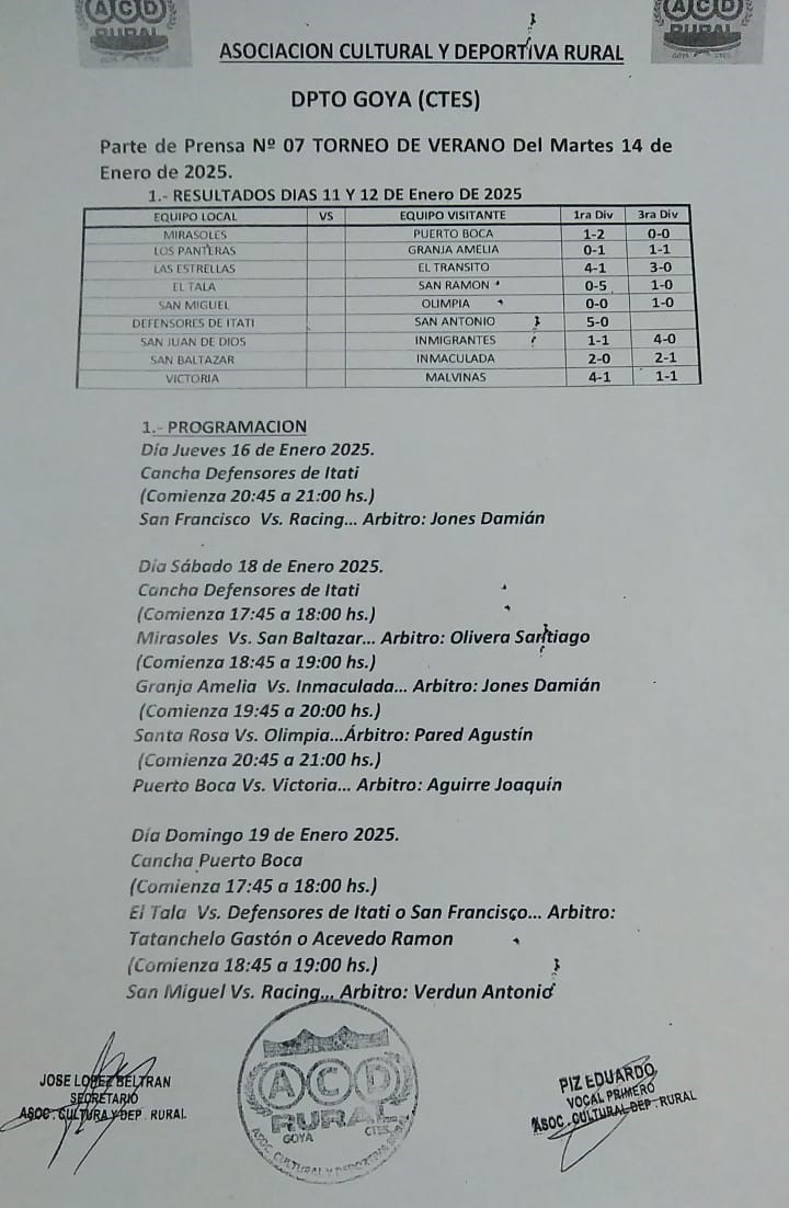 Campeonato de Verano del Fútbol Rural