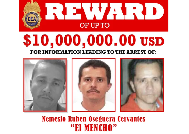 El Ejército de México abatió al líder narco "El Mencho", jefe del Cártel Jalisco Nueva Generación