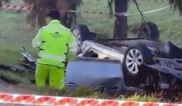 Tragedia en la Panamericana: cinco muertos por el despiste y choque de un auto
