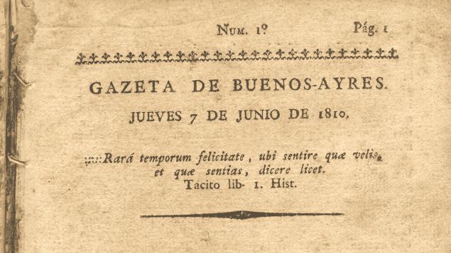 7 DE JUNIO - Día del Periodista: Mariano Moreno, el primer diario patrio y Tácito