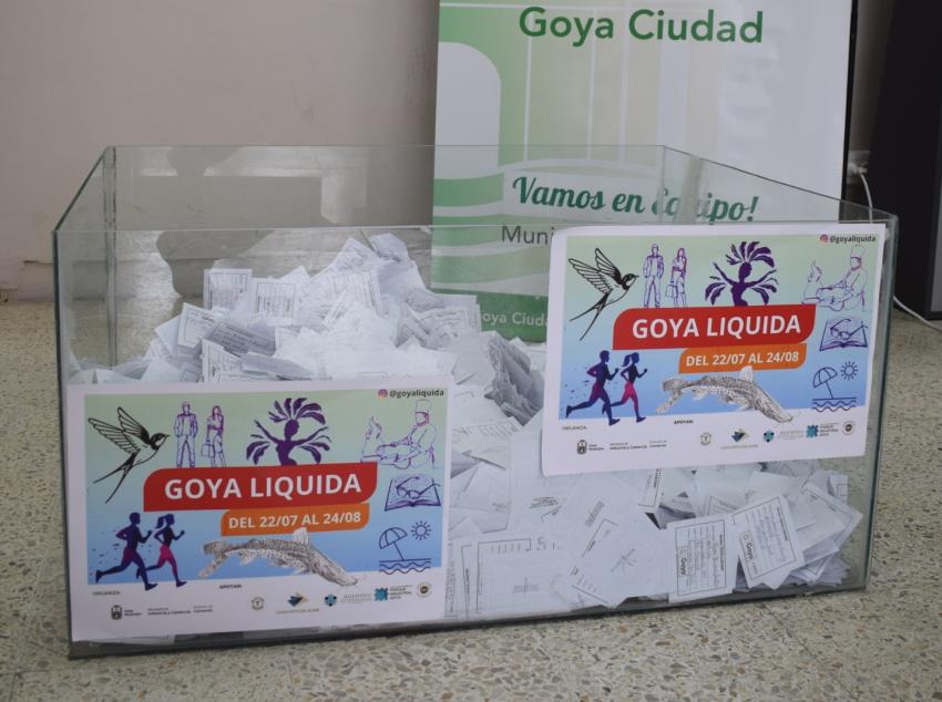 “GOYA LIQUIDA”: EL LUNES 6 DE ABRIL SE SORTEAN CUPONES DEL PROGRAMA