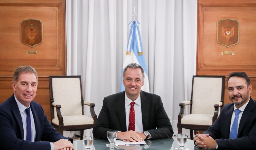 JUAN PABLO VALDÉS AVANZÓ EN UNA AGENDA DE TRABAJO CON AUTORIDADES NACIONALES EN CASA ROSADA