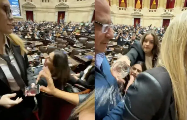 Escandalosa pelea en La Libertad Avanza: Rocío Bonacci le tiró un vaso de agua a Lilia Lemoine