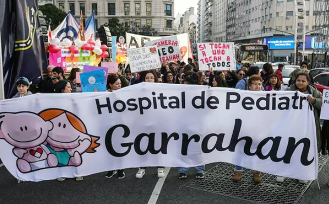 Nuevo paro de trabajadores del Hospital Garrahan: anuncian masiva marcha a Plaza de Mayo