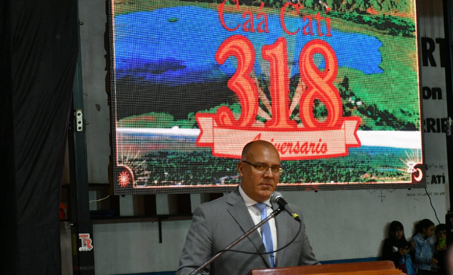 El Gobierno provincial acompañó a Caá Catí en su 318° aniversario