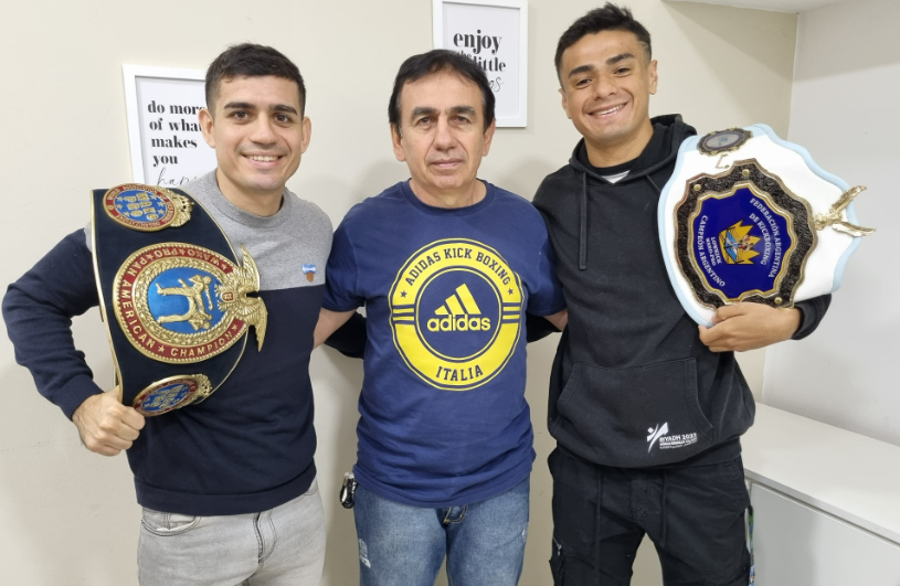 CORRIENTES Y EL ORGULLO DE TENER DOS GRANDES CAMPEONES EN KICKBOXING