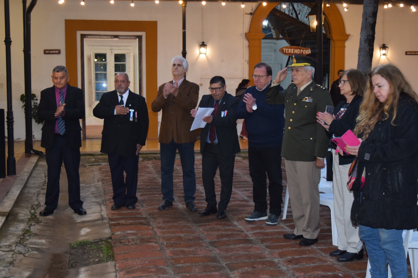 HOMENAJE DE LOS EX SOLDADOS DE LA CLASE 1963
