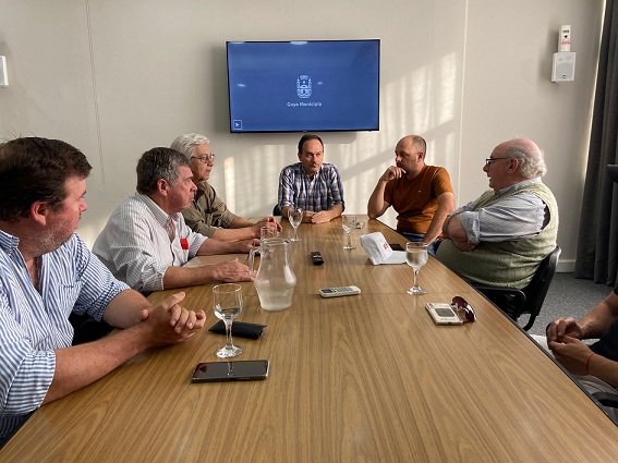  MUNICIPALIDAD DE GOYA ATIENDE A OPERADORES TURISTICOS POR RESERVA YSORÓ