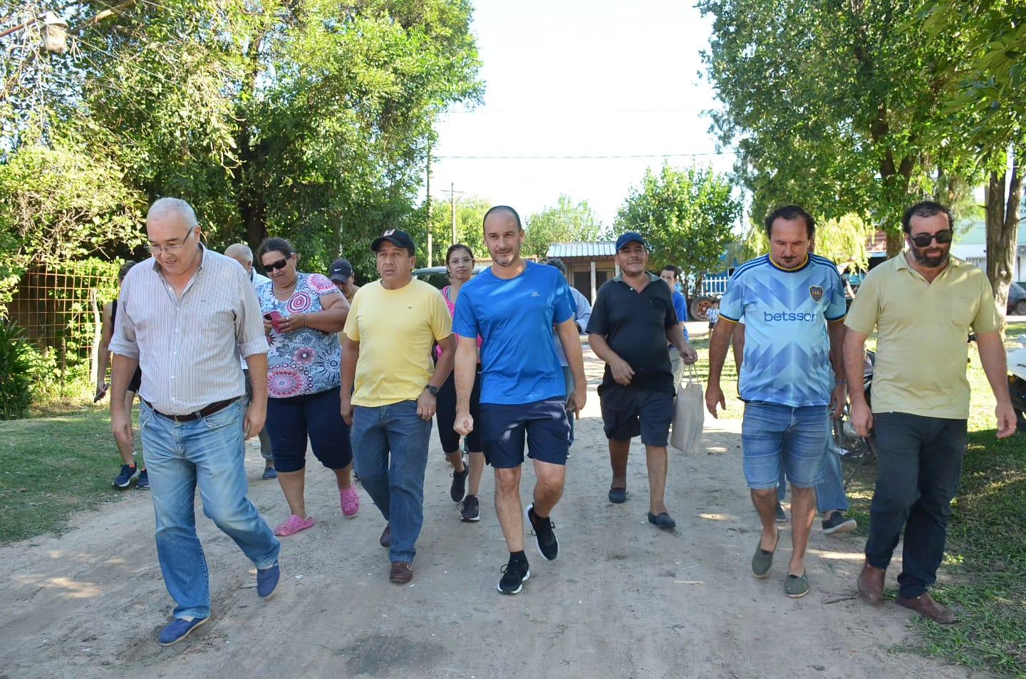 DIÁLOGO DIRECTO: INTENDENTE HORMAECHEA SE REUNIÓ CON VECINOS EN VISITA AL BARRIO JUAN XXIII
