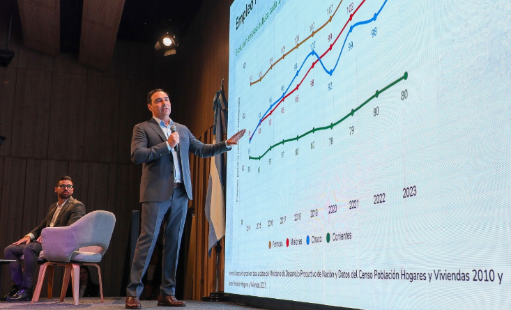 Valdés bregó por un Estado más eficiente para que los sectores económicos generen mayor empleo de calidad