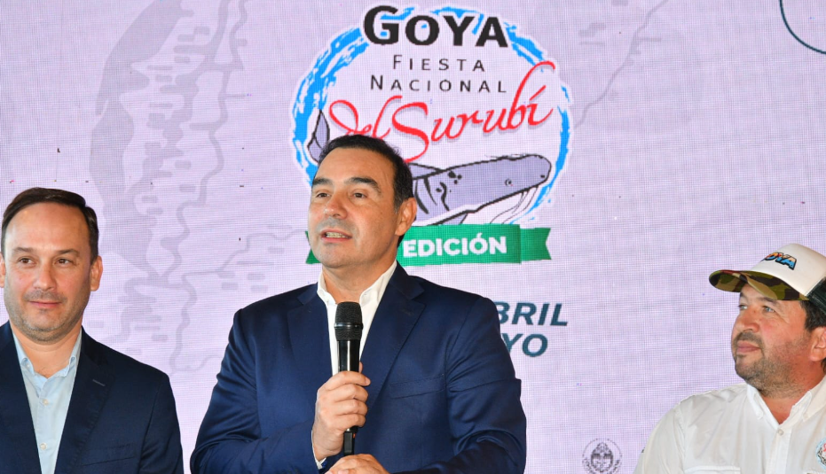 Valdés en el lanzamiento de la Fiesta Nacional del Surubí:  "vamos a transformar a Goya en la primera ciudad de la provincia"