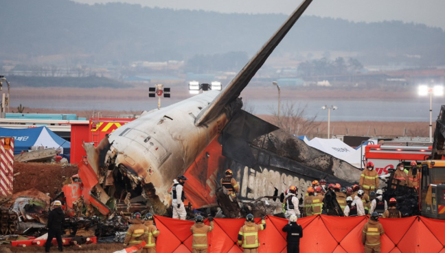 Corea del Sur declaró una semana de luto tras el accidente aéreo que dejó 179 víctimas fatales