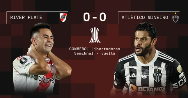 No hubo épica: River igualó sin goles ante Atlético Mineiro y quedó eliminado de la Copa Libertadores