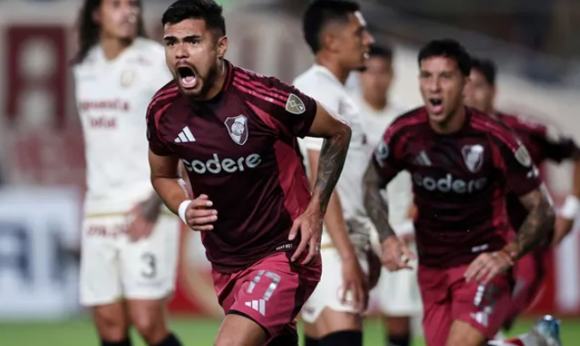 River le ganó 1-0 a Universitario de Perú en su debut en la Copa Libertadores
