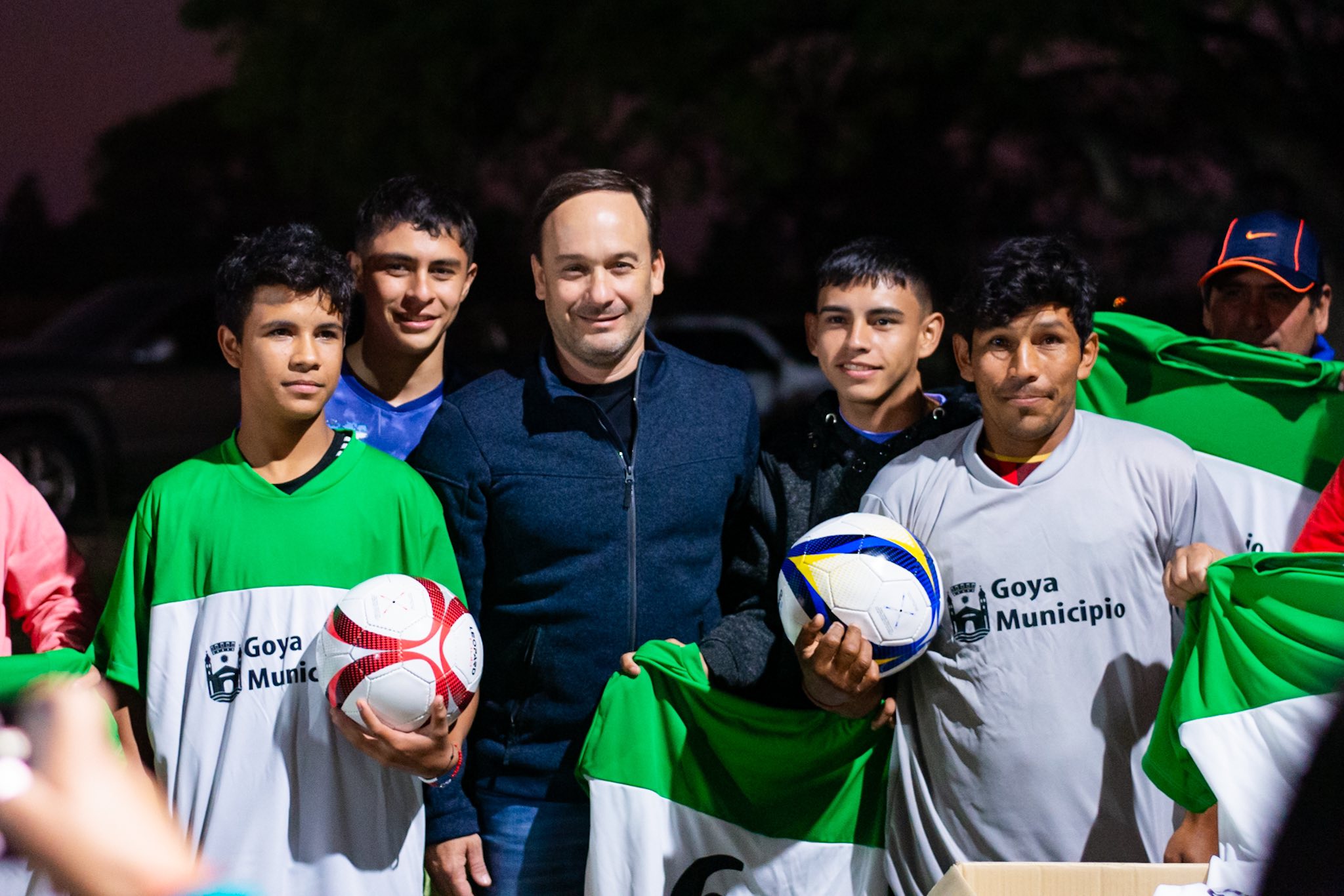 LA MUNICIPALIDAD DE GOYA APOYA EL DEPORTE EN LA ZONA RURAL
