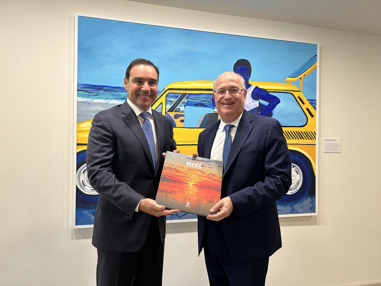 EN WASHINGTON VALDÉS SE REUNIÓ CON EL PRESIDENTE DEL BID PARA DIALOGAR SOBRE OBRAS E INVERSIONES A FUTURO