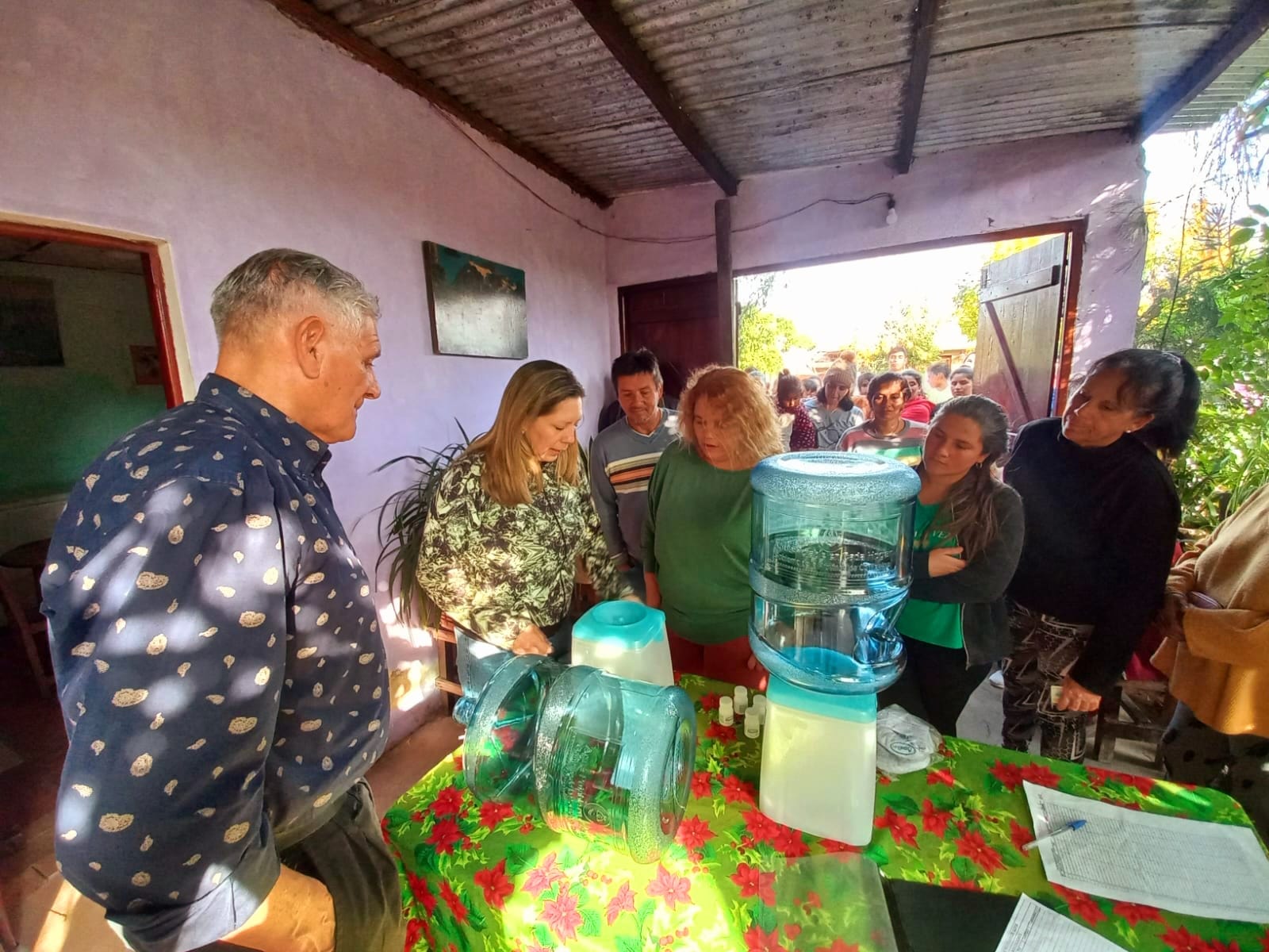 AGUA POTABLE EN CADA HOGAR: Se entregaron equipos de biopotabilización en Goya