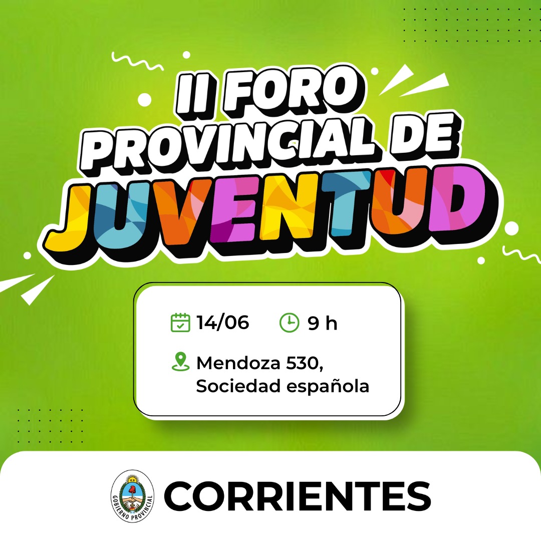EN LA SOCIEDAD ESPAÑOLA: Este viernes se realizará el II Foro Provincial de Juventud