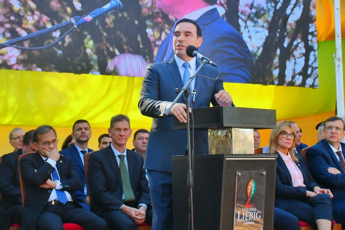 JORNADA DE FIESTA PARA LA COMUNA, CRISOL DE RAZAS EN EL CENTENARIO DE COLONIA LIEBIG, VALDÉS GARANTIZÓ OBRAS DE INFRAESTRUCTURA Y DESTACÓ SU FORTALEZA PRODUCTIVA