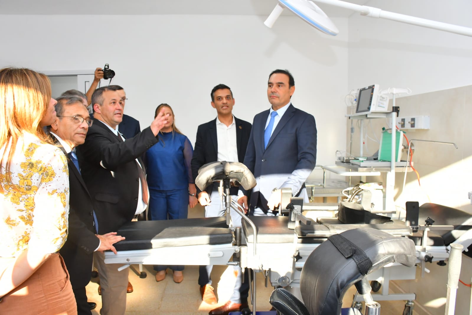 SE COMPROMETIÓ A UNA TERCERA ETAPA DE AMPLIACIÓN VALDÉS INAUGURÓ NUEVAS OBRAS EN EL HOSPITAL DE LIEBIG Y RATIFICÓ SU APOYO A LA SALUD PÚBLICA