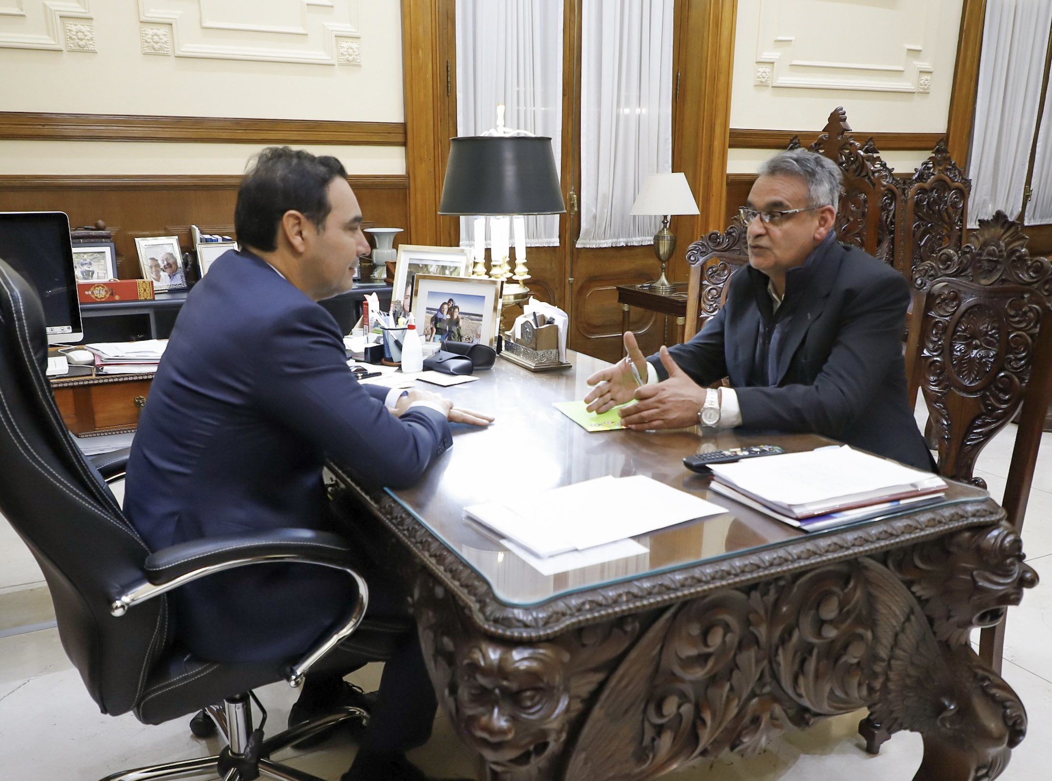 REUNIÓN CON LOS INTENDENTES: VALDÉS RATIFICÓ EL COMPROMISO DE POTENCIAR EL CRECIMIENTO DE LAVALLE Y SAN ISIDRO