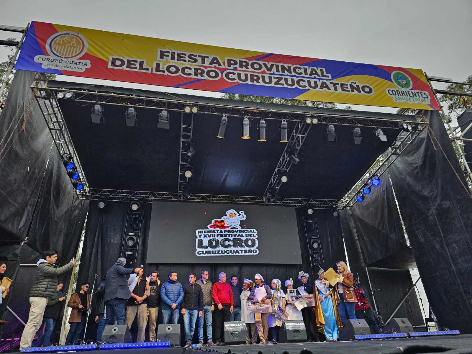  VACACIONES Y SABORES CON PAYE EN CORRIENTES EXITOSA 3ERA EDICIÓN DE LA FIESTA PROVINCIAL DEL LOCRO EN CURUZÚ CUATIÁ