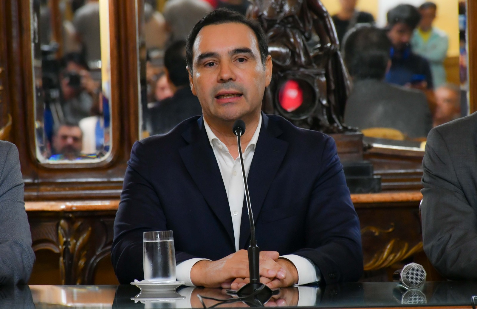 EN CONFERENCIA DE PRENSA VALDÉS ANUNCIÓ MÁS CAMBIOS EN SEGURIDAD Y RATIFICÓ QUE PARA EL GOBIERNO PROVINCIAL ES PRIORIDAD EL ESCLARECIMIENTO DEL CASO LOAN