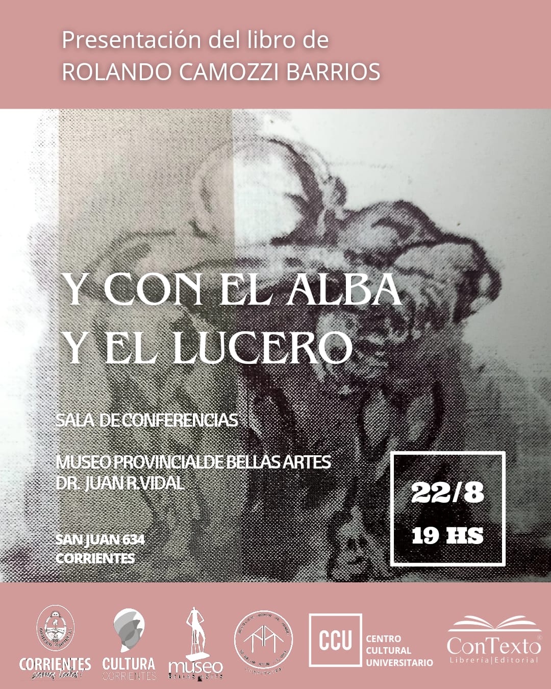 PRESENTAN NUEVOS LIBROS DE CAMOZZI BARRIOS EN CORRIENTES 