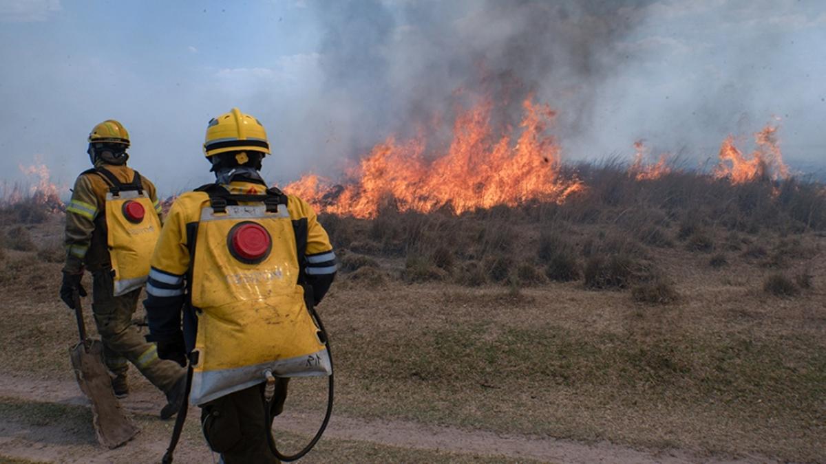 La Provincia realizó cobertura sanitaria ante incendios