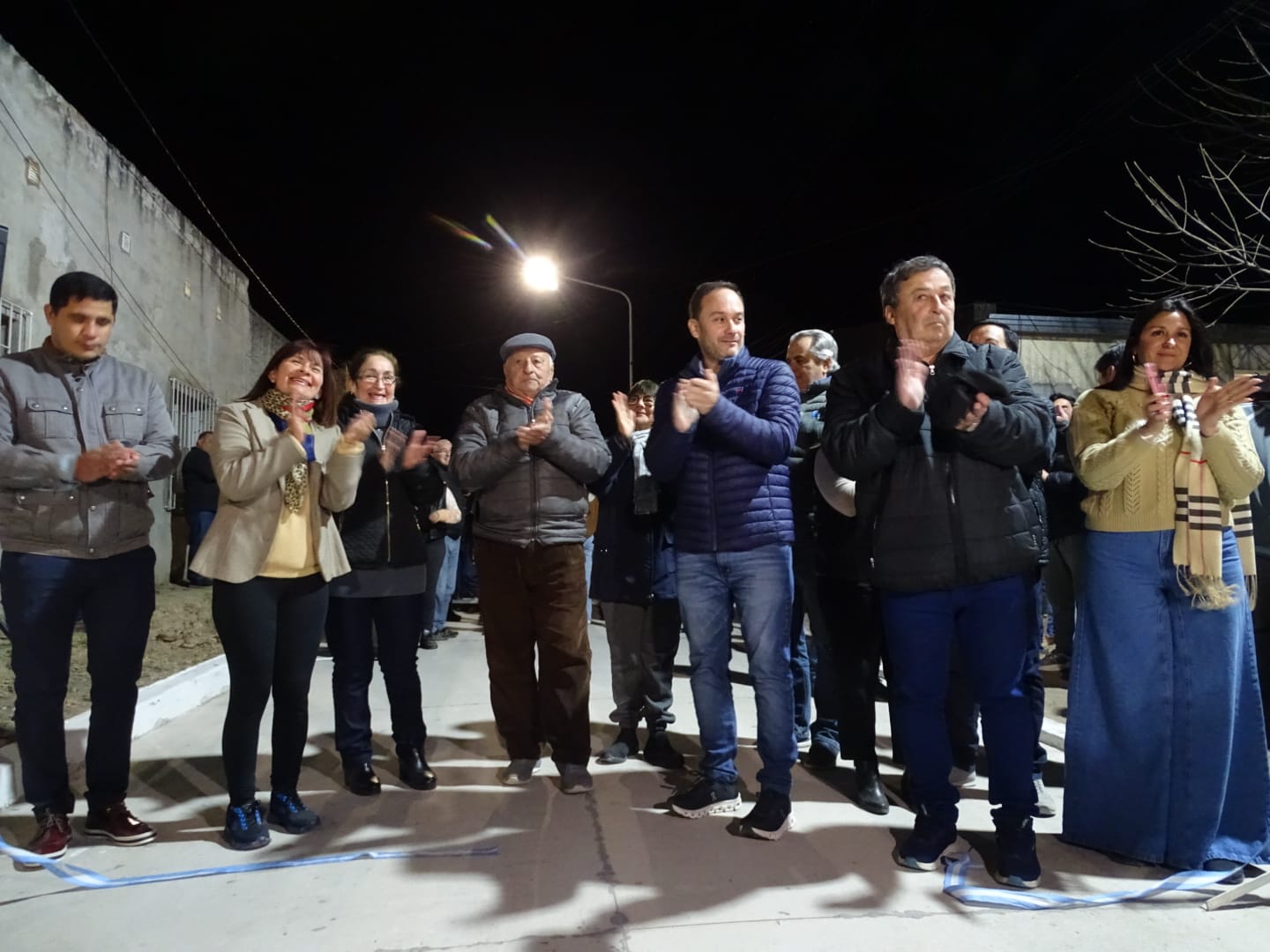  UN NUEVO SUEÑO CUMPLIDO POR LOS VECINOS: INTENDENTE HORMAECHEA INAUGURO OBRA DE PAVIMENTO EN ZONA SUR DE GOYA
