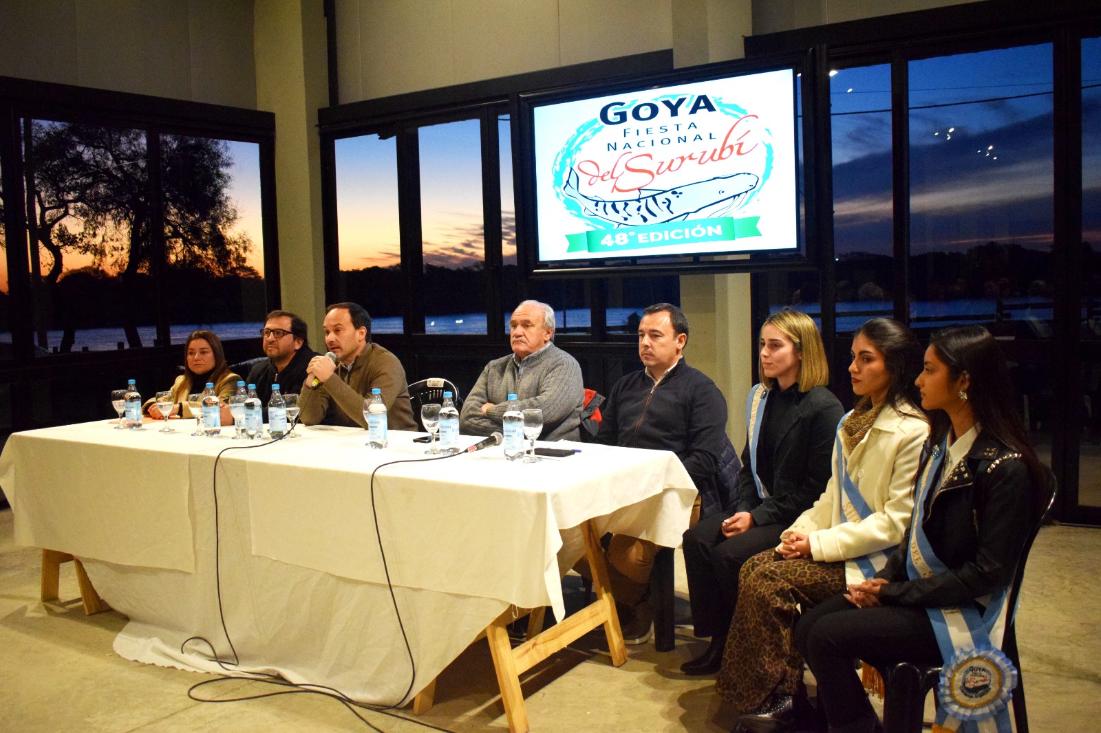  EL INTENDENTE MARIANO HORMAECHEA PRESIDIÓ LA PRESENTACIÓN DE INFORME DE LA FIESTA NACIONAL DEL SURUBI