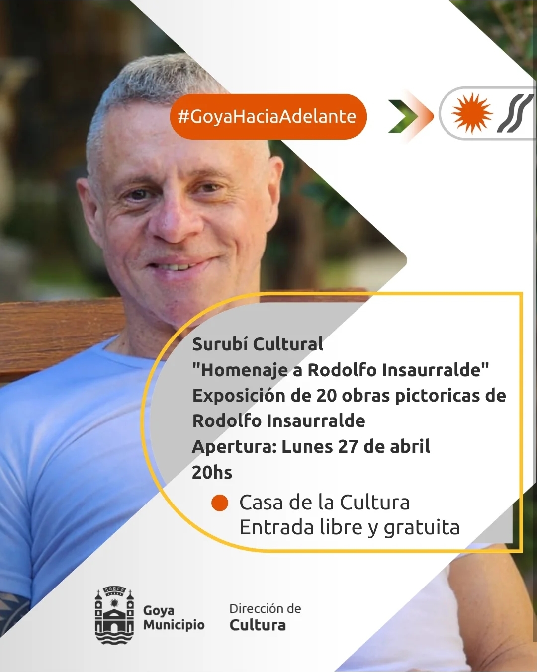 HOMENAJE A RODOLFO INSAURRALDE CON UNA MUESTRA EN CASA DE LA CULTURA