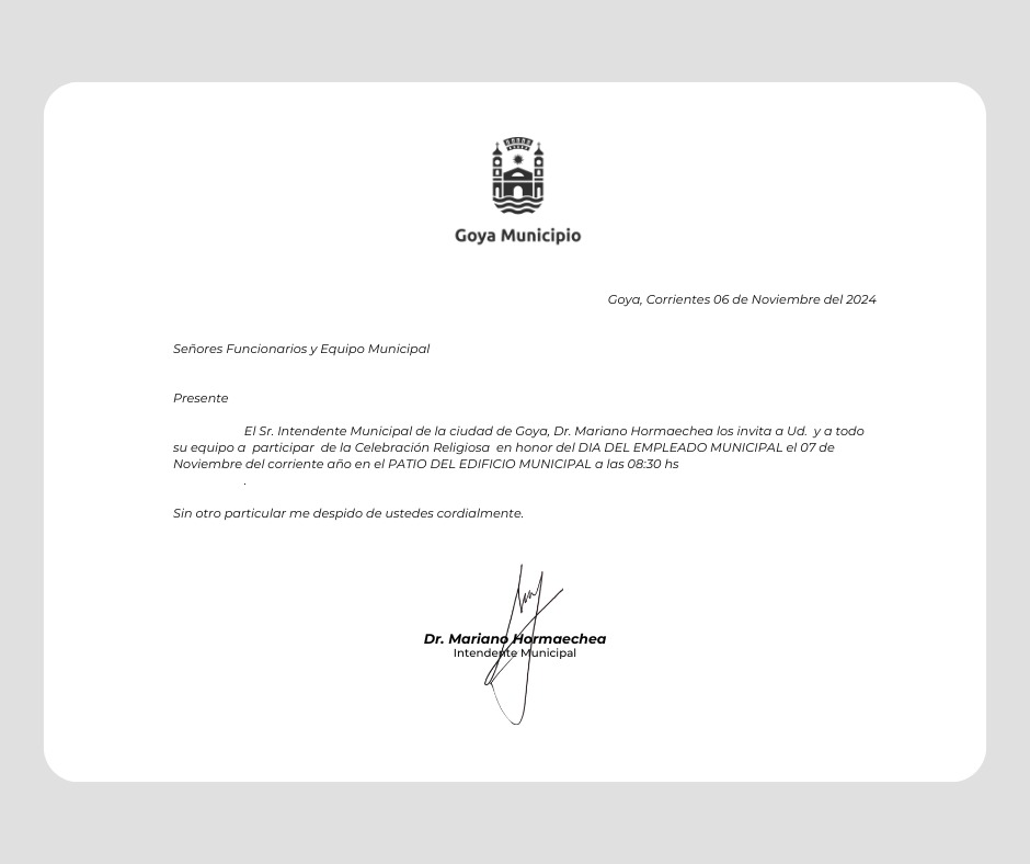 Día del Empleado Municipal